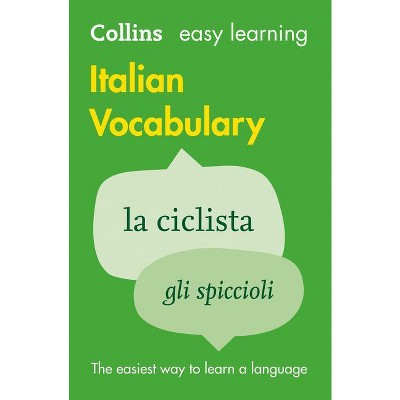 Easy Learning Italian Vocabulary - (collins Easy Learning Italian) 2nd ...