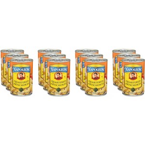 Napoleon Quartered Artichoke - Case of 12 - 8.5 oz - 1 of 2