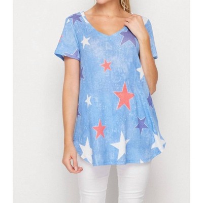 Women's Hurray for the USA Top - honeyme