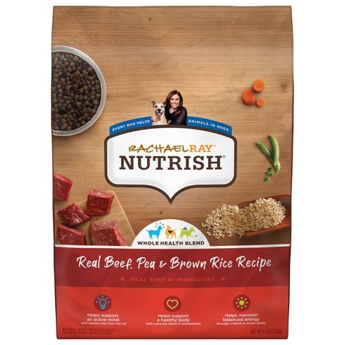 Rachael Ray Nutrish Real Beef Pea Brown Rice Recipe Adult Super