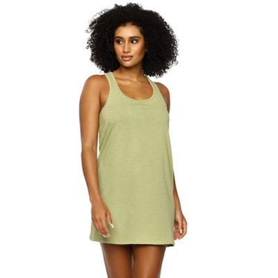 Felina Women's Organic Cotton Stretch Racerback Chemise : Target