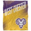 West Chester University Fan Zone Silky Touch Super Soft Throw Blanket 50x60 - 2 of 4