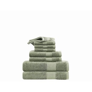 Royal Velvet 8pc Cotton Tencel Mixed Bath Towel Set - 1 of 4