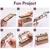 Robotime 3D Puzzles Plastic House Building Set Toy DIY Miniature Dollhouse Playset Gifts for Teens Adults, Multicolor, 6.40"*7.10"*6.00" - 2 of 4