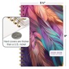 Global Printed Products Hardcover AY 2025-2026 Fashion Planner - 5.5"x8" (Pastel Peacock) - 3 of 4