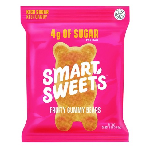 SmartSweets Fruity Gummy Bears, Soft and Chewy Candy- 1.8oz - image 1 of 4