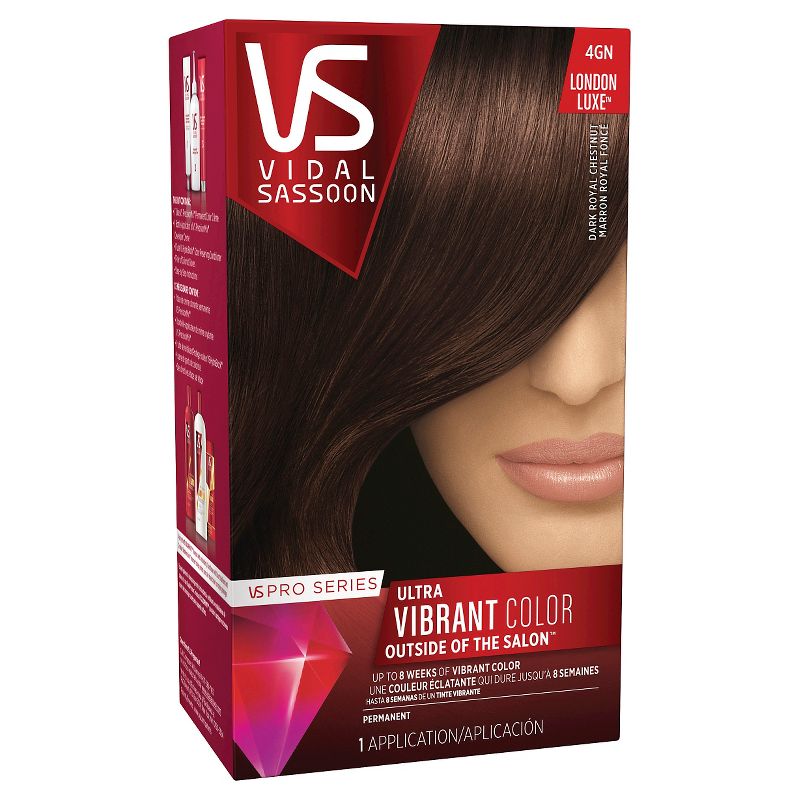 Vidal Sassoon Pro Series Permanent Hair Color - 3.7 fl oz - 4GN Dark Royal Chestnut - 1 kit, 4 of 6