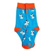 Dog with Bones & Paw Prints (Women's Sizes Adult Medium) from the Sock Panda - 3 of 3