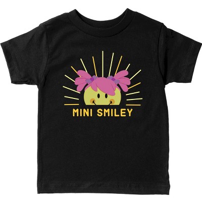 The Juniper Shop Mini Smiley Aria Sunshine Toddler Short Sleeve Tee