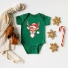 The Juniper Shop Cute Reindeer Head Baby Bodysuit - 2 of 3