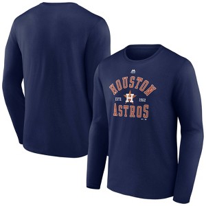 MLB Houston Astros Men's Long Sleeve Core T-Shirt - 1 of 3