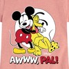 Girls' - Disney - Awww Pal Fitted Short Sleeve Graphic T-Shirt - 2 of 4