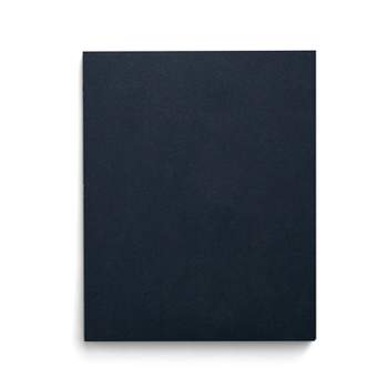 Staples Paper 2-Pocket Folders with Fasteners Navy 25/Box (50780/27547-CC) ST27547
