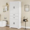 Tramull Multi-Functional Storage Cabinet, 2-Drawer Organizer with Adjustable Shelf for Kitchen, Bathroom & Living Room - 3 of 4