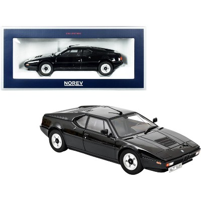 1980 BMW M1 Black 1/18 Diecast Model Car by Norev