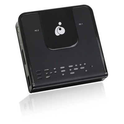 Switch KVM IOGEAR GCS1102, 2 Porte DVI Con Cavi, Nuovo