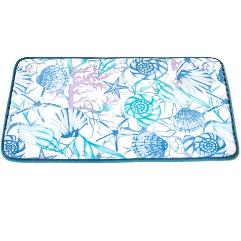 The Lakeside Collection Coastal Garland Bath Collection - Bath Rug : Target