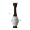 FURNIinspire Decorative Vases Living Room Tall Floor Vase, Rattan Dining Room Flower Vase Entryway Home Decor, Multicolored, 11.8"*11.8"*40.2" - 3 of 4