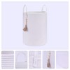 Unique Bargains Handcrafted Odorless Cotton Rope Widened Handles Storage Basket - 3 of 4