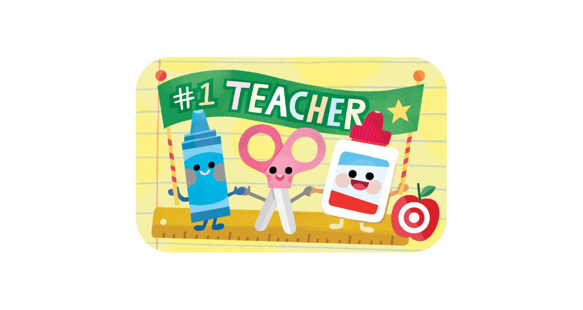 Thankful School Supplies Target GiftCard