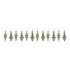 Melrose Glass Reflector Drop Ornament (Set of 12) - 3 of 3