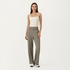 Anna-Kaci Active Women's High Waist Wide Leg Sweatpants with Side Pockets and Smooth Stretch Fabric - 2 of 4