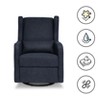 Carter's by daVinci Arlo Recliner and Swivel Glider - 3 of 4