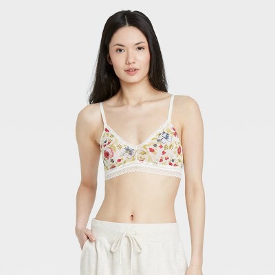 floral bralette