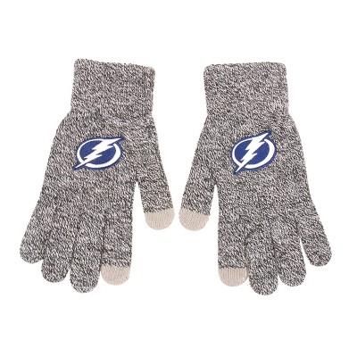 NHL Tampa Bay Lightning Gray Knit Gloves