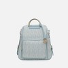 MKF Collection Cora Milan M Signature Trendy Travel Backpack by Mia K- Light Blue - 2 of 4