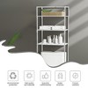 SUGIFT 3-Tier Over the Toilet Storage Rack Bathroom Organizer - 3 of 4