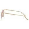 Jimmy Choo JC 4014H 3006/5 Womens Cat-Eye Sunglasses Pale Gold 56mm - 3 of 3