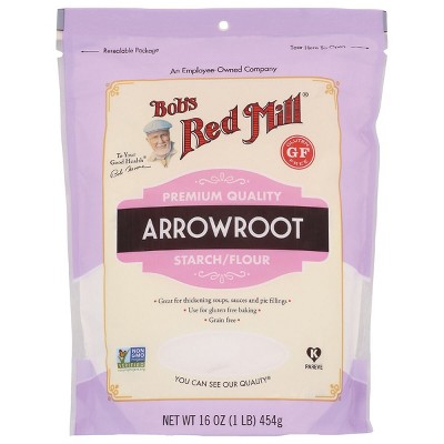 Bob's Red Mill Premium Quality Arrowroot Starch/Flour 16 oz