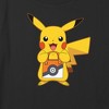 Girl's Pokemon Halloween Trick or Treat Pikachu Crop Top T-Shirt - 2 of 3