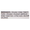 Take Root Organics Crushed Tomatoes No Salt Added Organic - Case of 6/28 oz - 3 of 4