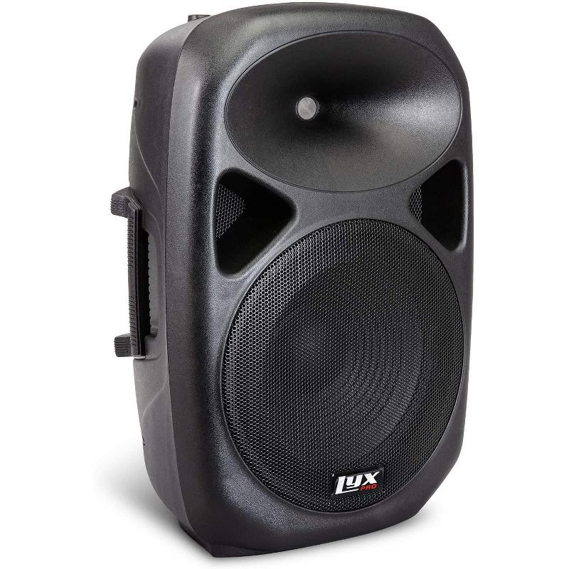 LyxPro 12” 130-Watt Powered Active PA Speaker W/Bluetooth, XLR Input, 1 of 8