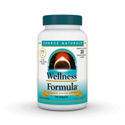 Source Naturals, Inc. Wellness Formula - 90 Tablet : Target