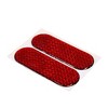 Unique Bargains Car Exterior Reflective Safety Warning Self-adhesive Tape Sticker Red 6 Pcs - 3 of 3