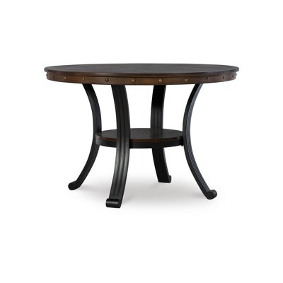 Angelo Dining Table Rustic Brown - Powell Company