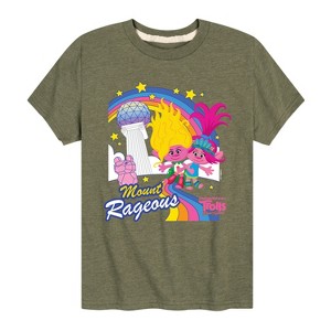 Boys' - Trolls - Mount Rageous Poppy and Viva Short Sleeve Graphic T-Shirt - 1 of 4
