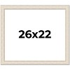 PosterPalooza | Weathered White Picture Frame - UV Acrylic, Backing Board, Hanging Hardware Included - 2 of 4