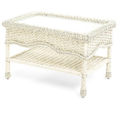 target wicker coffee table