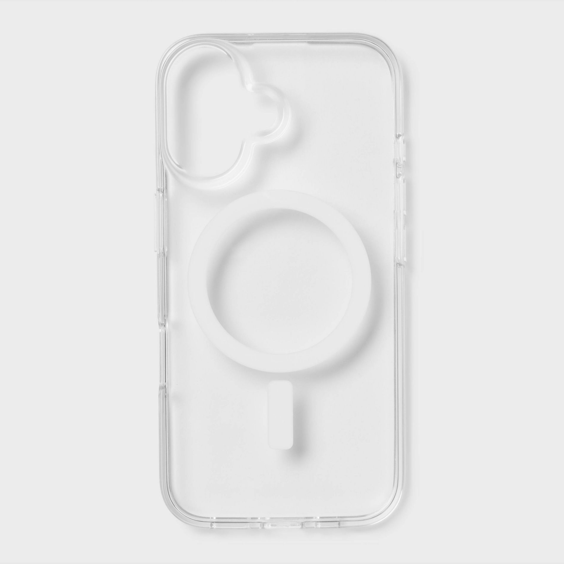 iPhone 16 Case for MagSafe - heyday™ Clear: Polycarbonate & TPU, Wireless Charging Compatible