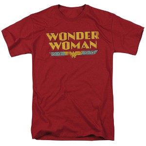 Dc Wonder Woman Logo Adult T-Shirt - 1 of 4