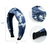Wrapables Wide Knotted Headbands, Top Knot Headbands for Women and Girls, Starry Sky - 3 of 4