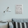 Stupell Industries Beach House Rules Relaxing Activities Black White List - 2 of 4