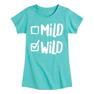 Girls' - Instant Message - Mild Wild 2 Fitted Short Sleeve Graphic T-Shirt - 1 of 4