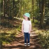 Addie & Tate Kids Reversible Bucket Hat for Girls & Boys, Packable Beach Sun Bucket Hat for Toddlers to Teens Ages 3-14 Years - 2 of 3