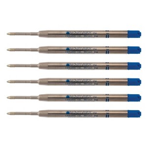 Monteverde Monteverde Ballpoint Pen Refill Broad Point Blue Ink 6 Pack (P443BU) - 1 of 1