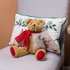 Christmas Teddy Bear Decoration – 14" Plush with Coat by Melrose - 2 of 3